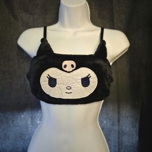 Kuromi Bralette Top With Bra Closure